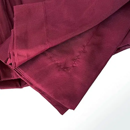 Luxton Pure Soft Quilt Cover Set - Burgundy Colour