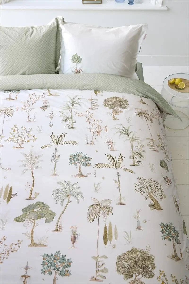 PIP Studio Giardini di Frutta White Cotton Quilt Cover Set