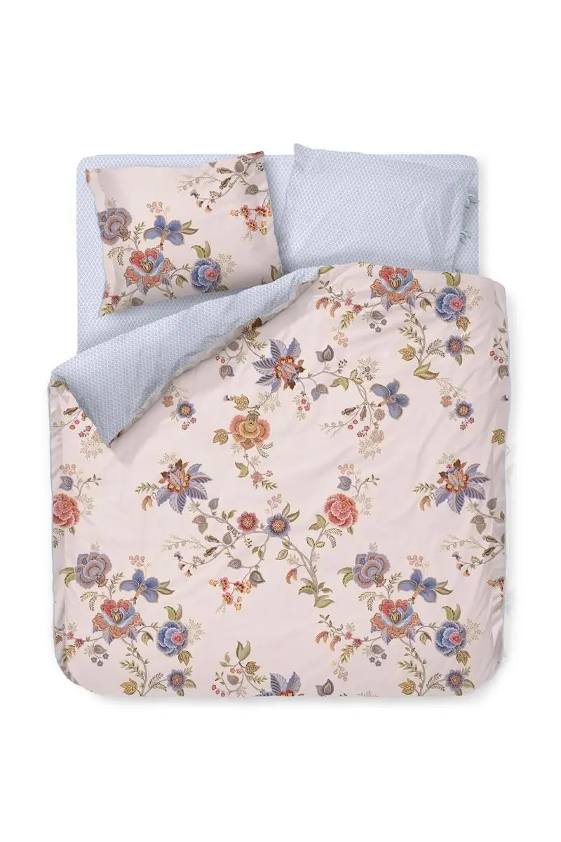 PIP Studio Saluti Cece Fiore White Cotton Quilt Cover Set