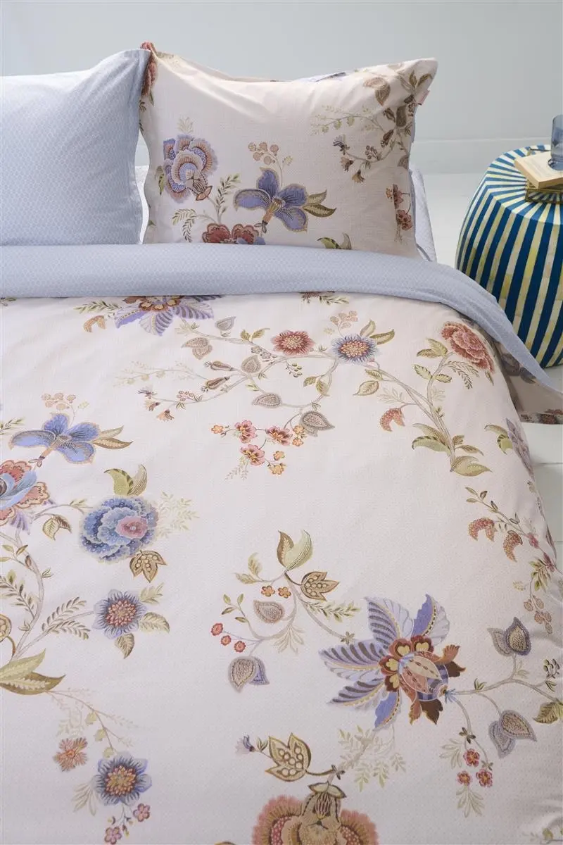 PIP Studio Saluti Cece Fiore White Cotton Quilt Cover Set