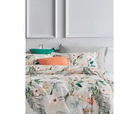 Gioia Casa Botanical Celine Microfibre Quilt Cover Set