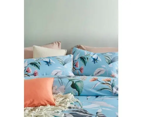 Gioia Casa Botanical Sarah Microfibre Quilt Cover Set