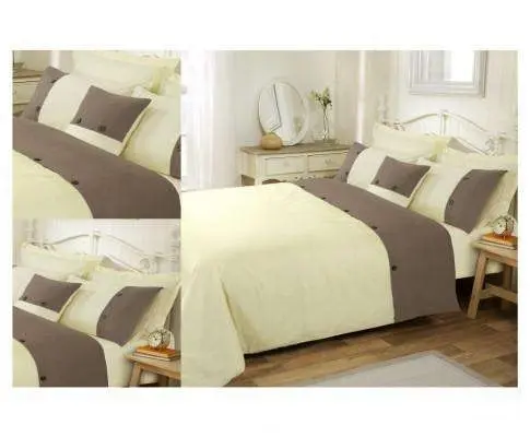 Beige & Cream Quilt Cover Set