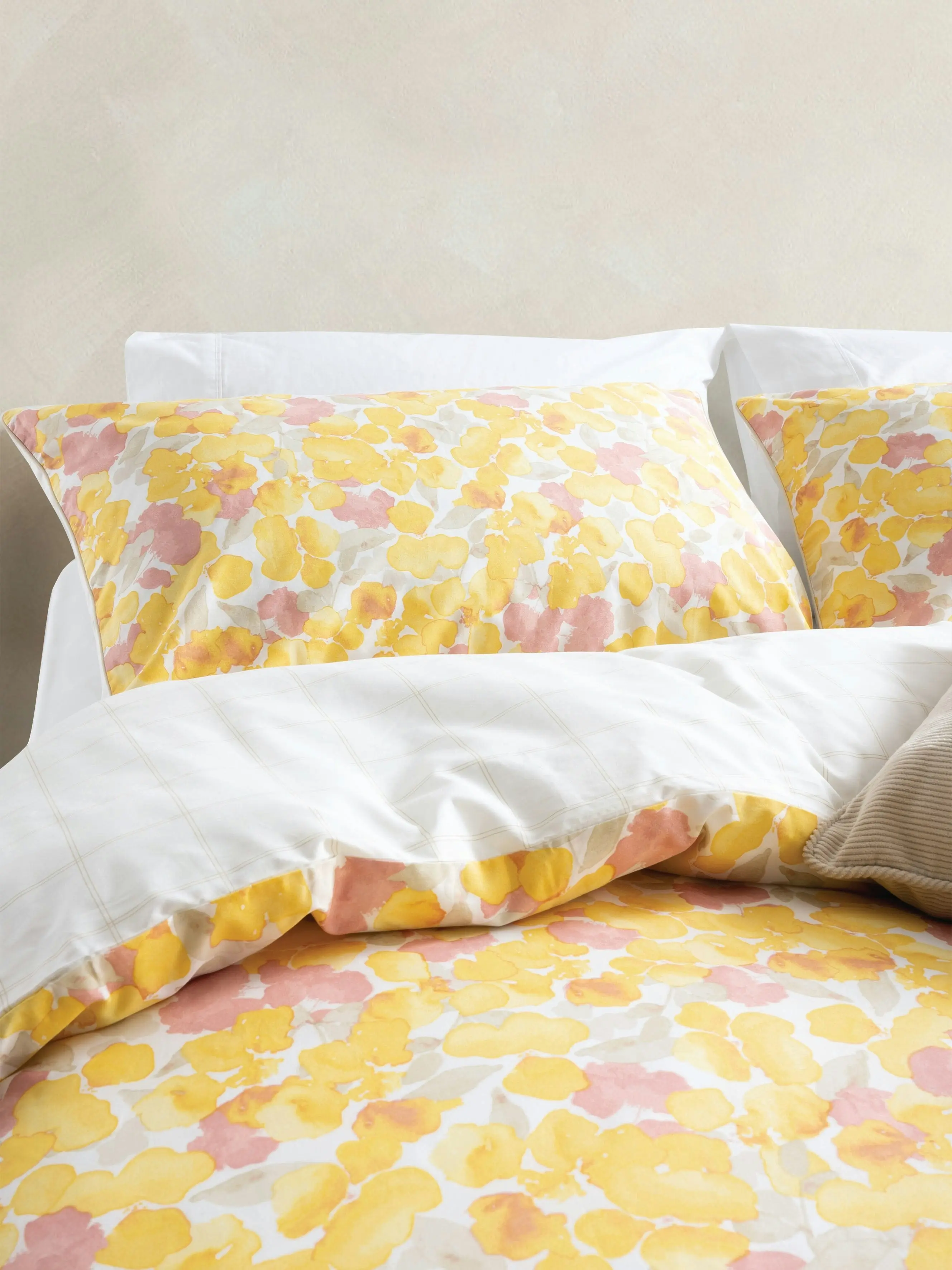 Esprit Nikita Yellow Quilt Cover Set