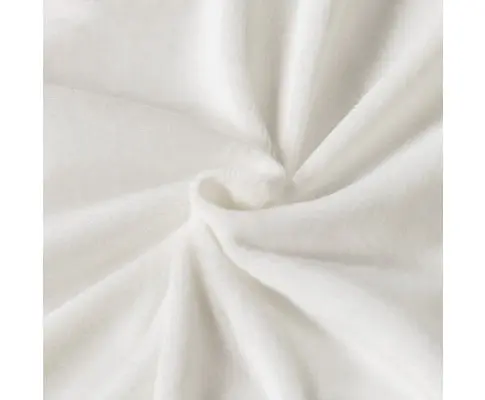 Gioia Casa Corduroy Velvet Queen Bed Quilt Cover Set - WHITE