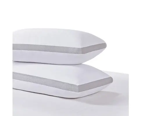 Gioia Casa Luxury Bamboo Cooling Twin pack plush down-like pillows