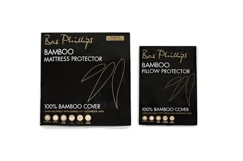 Bas Phillips Bamboo Waterproof Mattress & Pillow Protector