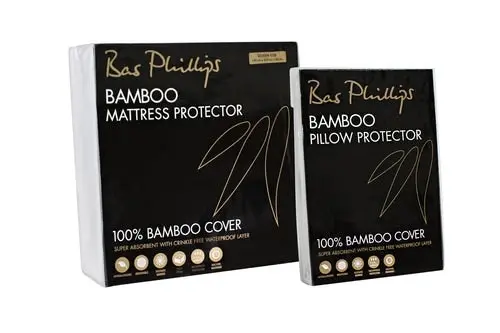 Bas Phillips Bamboo Waterproof Mattress & Pillow Protector