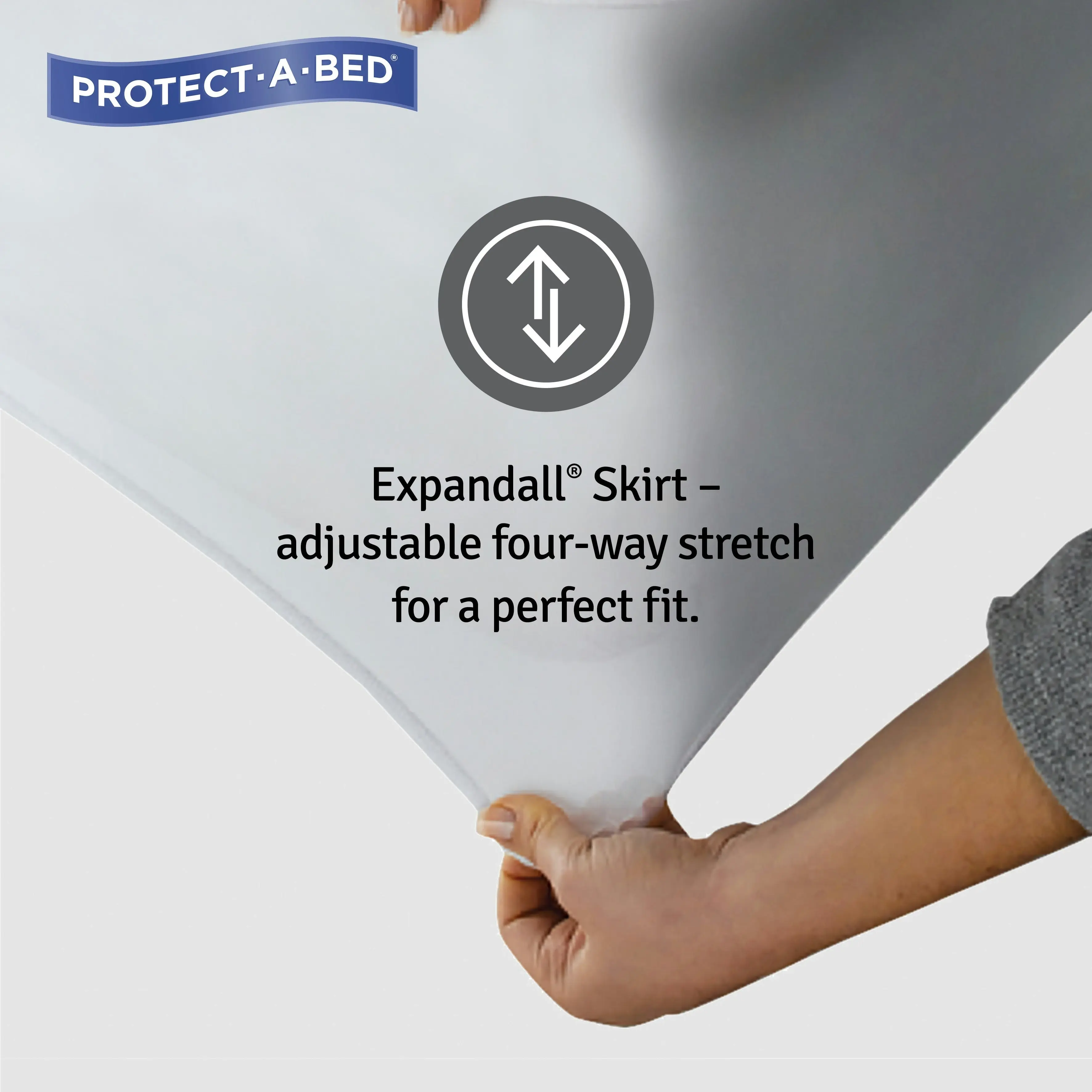 Protect A Bed Glacier Polartex Jacquard Fitted Waterproof Mattress & Pillow Protectors  ON SALE