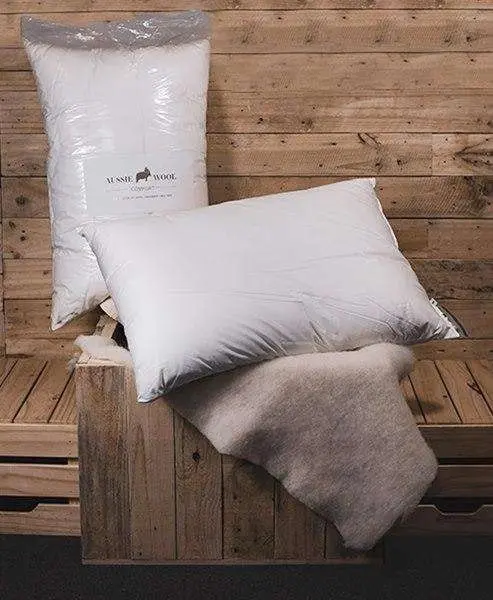 Aussie Wool Comfort 100% Wool Standard Size Pillow