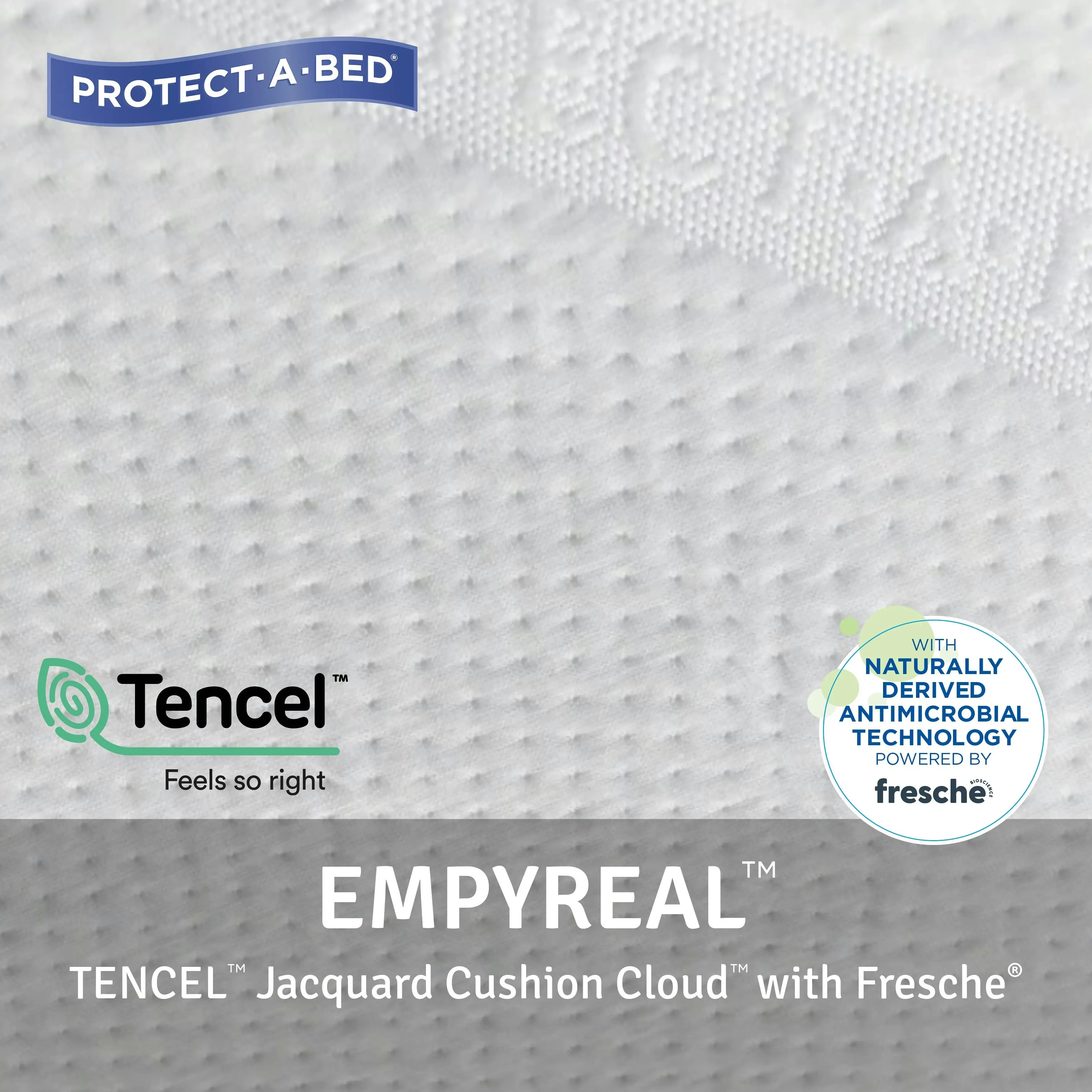 Protect A Bed Empyreal Tencel Jacquard Fitted Waterproof Mattress & Pillow Protectors  ON SALE