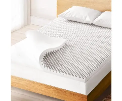 Mattress Topper Egg Crate Foam Toppers Bed Protector Underlay