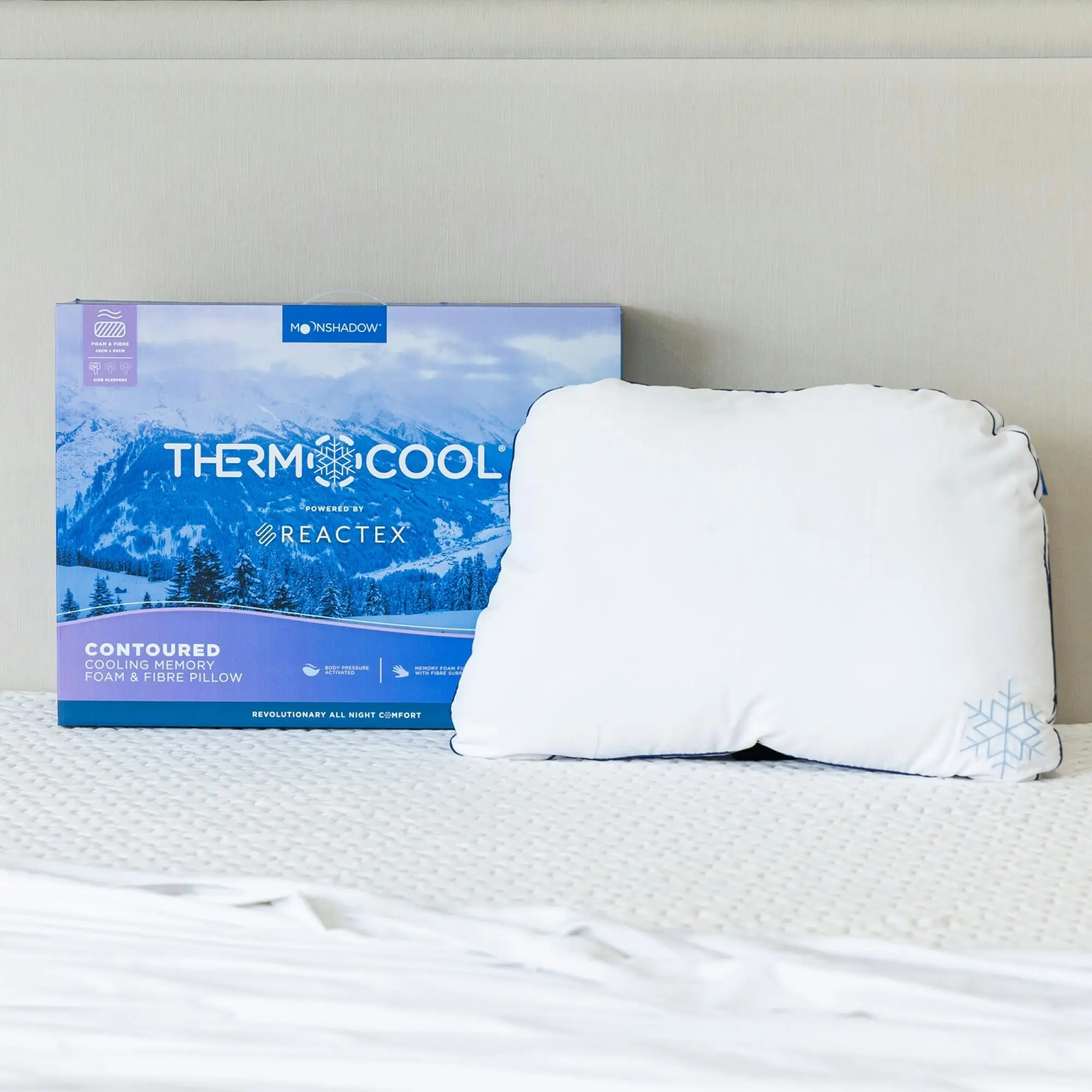 Moonshadow Contoured Thermocool Pillow