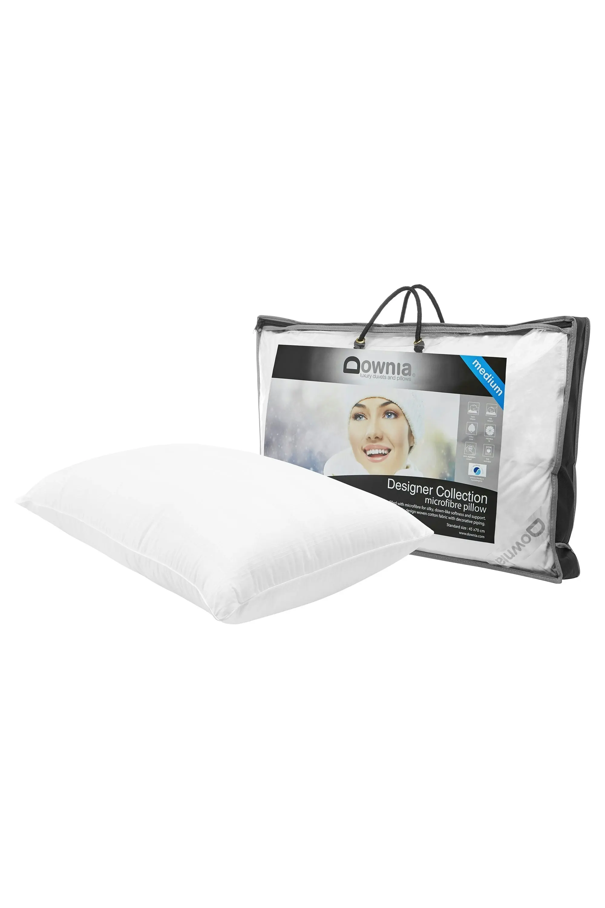 Downia DESIGNER COLLECTION Microfibre Pillow - Firm