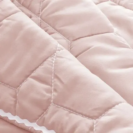 Jelly Bean BOLSTON Coverlet Set - PINK & PALE BLUE