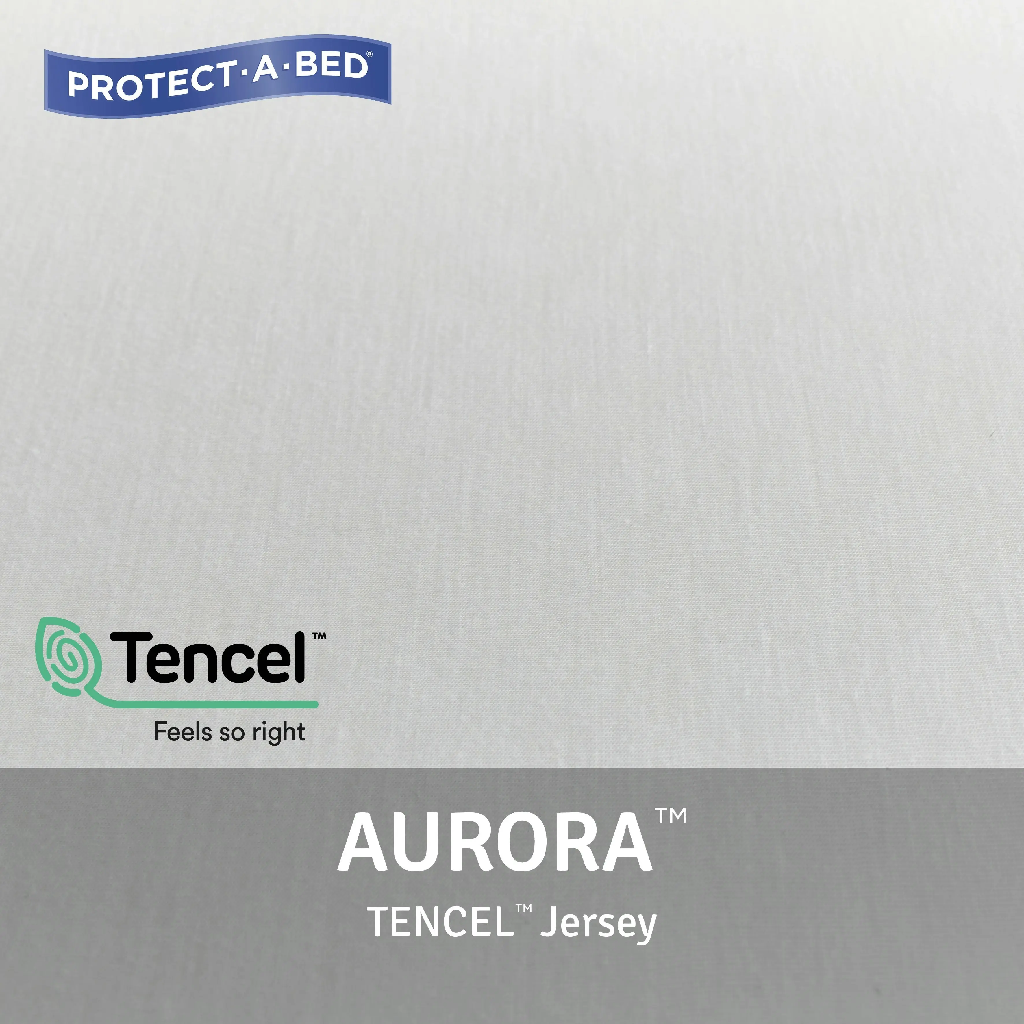 Protect A Bed Aurora Tencel Jersey Fitted Waterproof Mattress & Pillow Protectors ON SALE