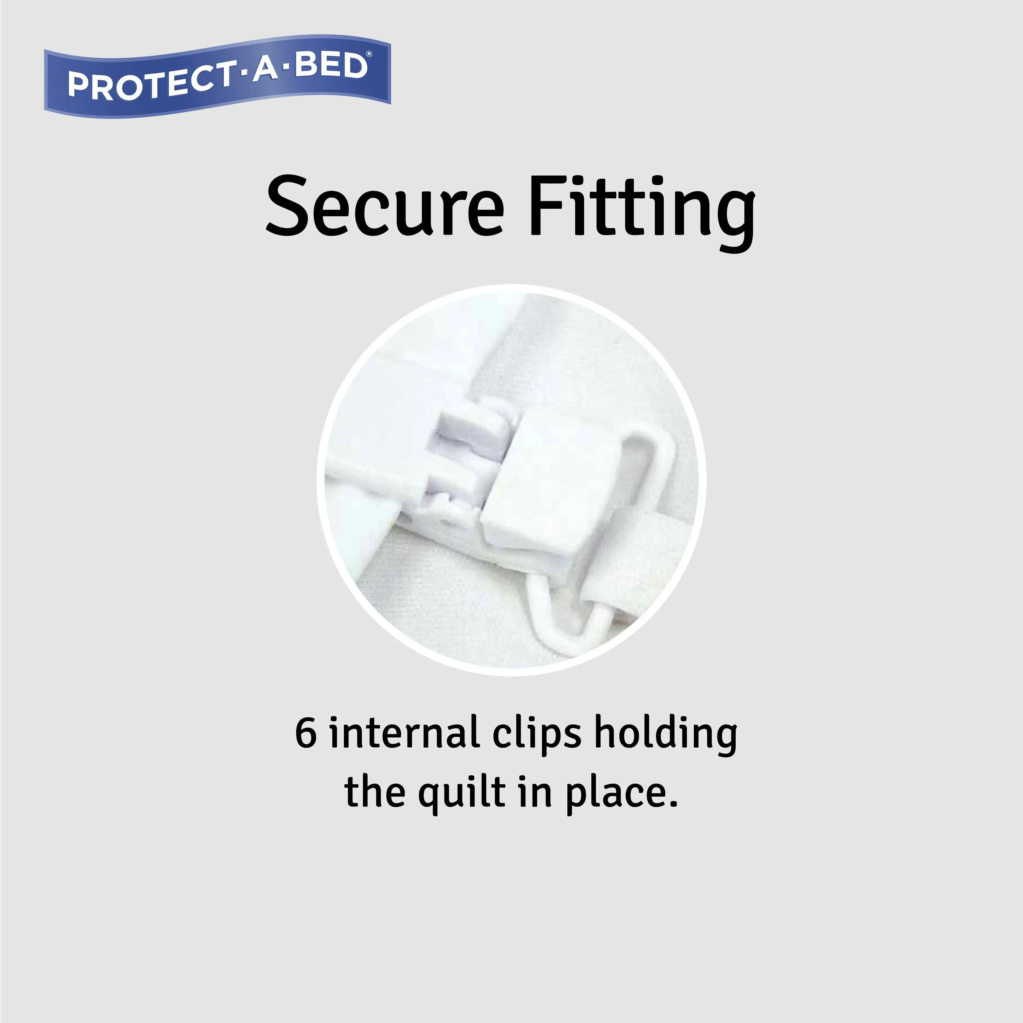 Protect A Bed Eclipse Smooth Dynatex Quilt Protector