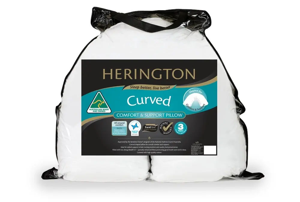 Herington Curved Pillow - TRI PILLOW