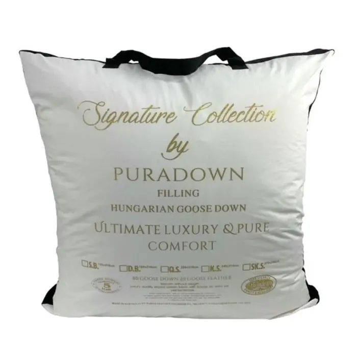 Puradown SIGNATURE Hungarian 80% Goose Down 20% Goose Feather Quilt