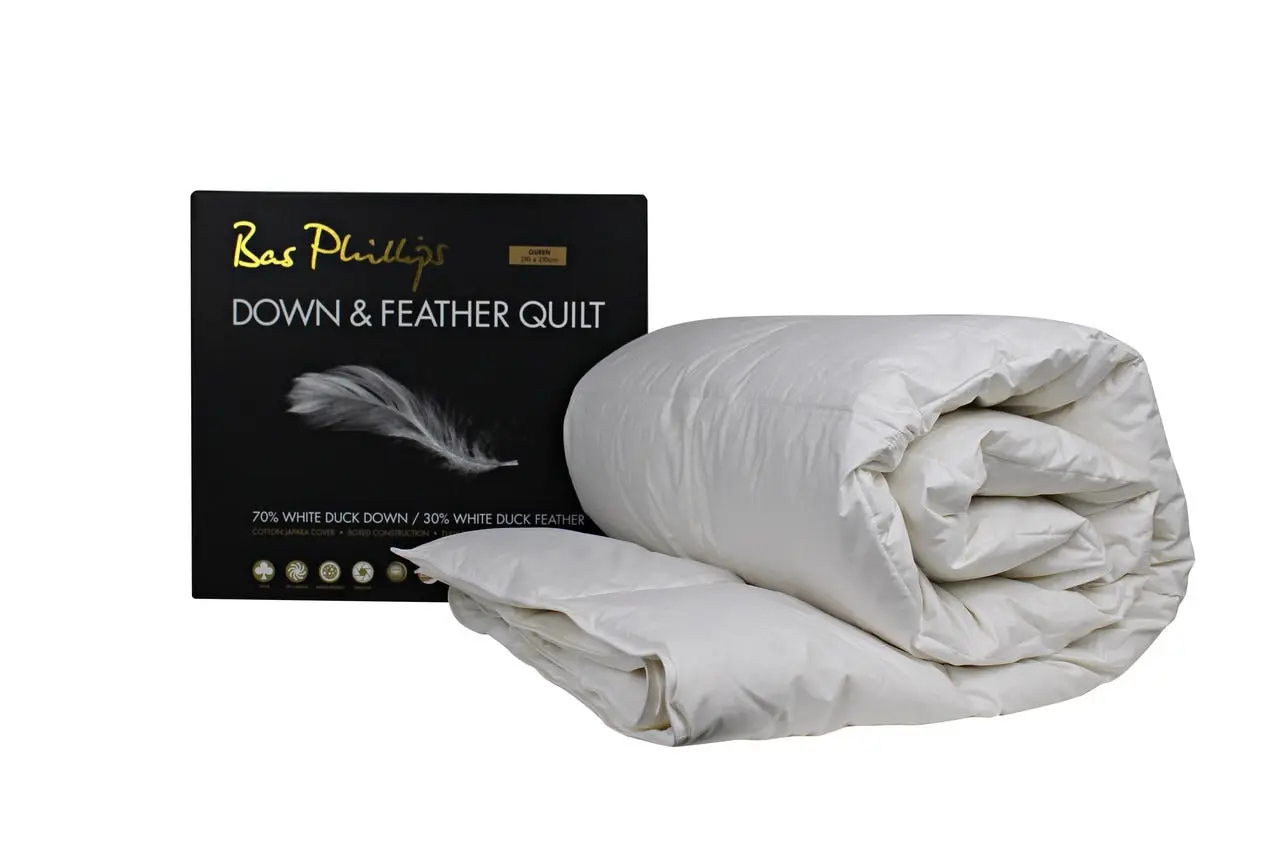 Bas Phillips 70/30 DUCK Down & Feather Quilt