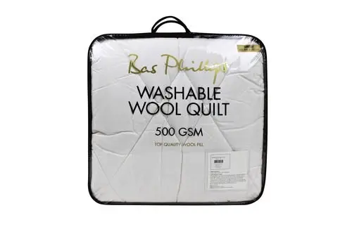 Bas Phillips Washable Wool Quilt - 500GSM