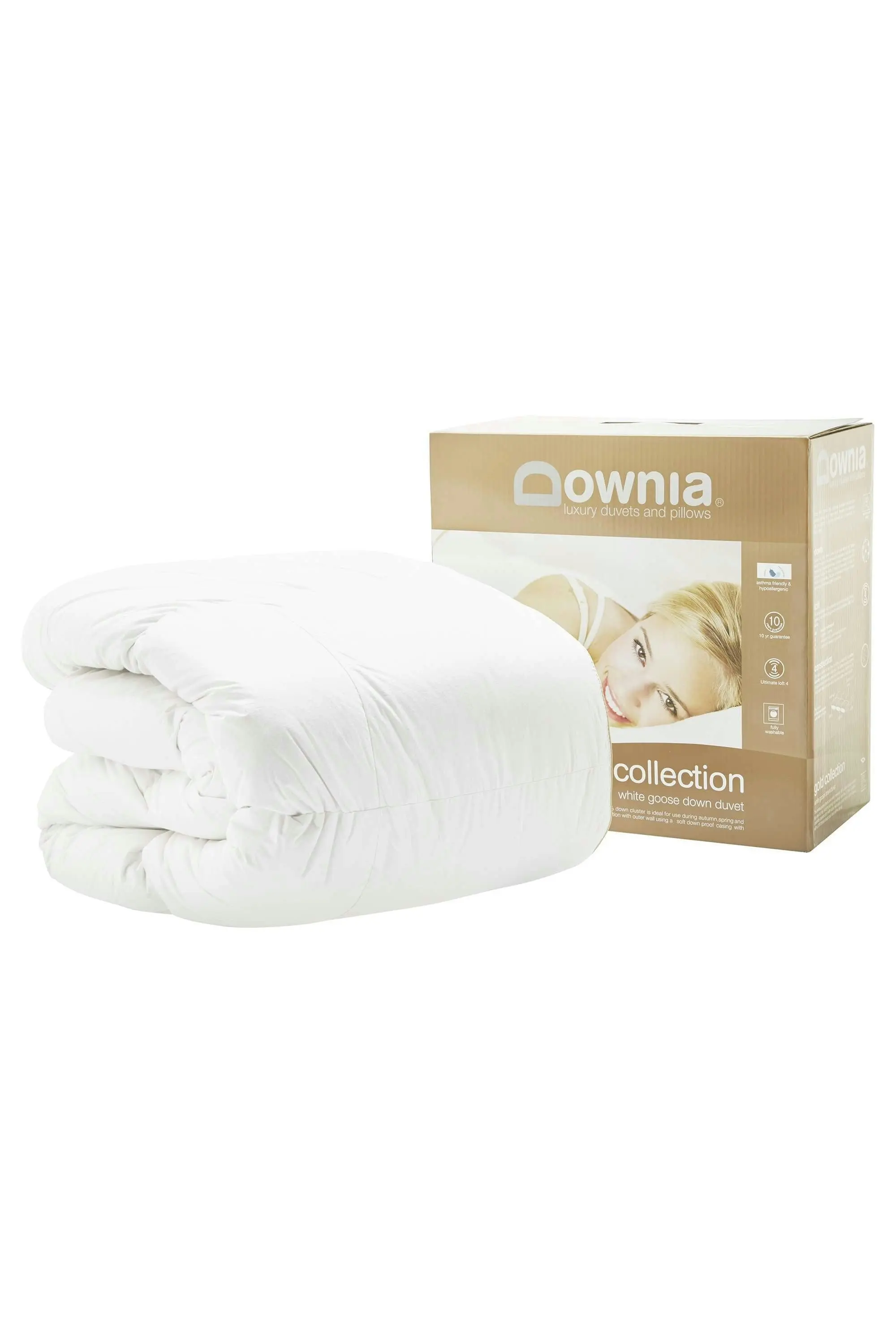 Downia Gold Collection 85 White Goose Down Quilt