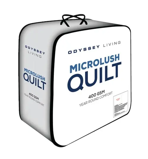 Odyysey Living Microlush Quilt - 400GSM