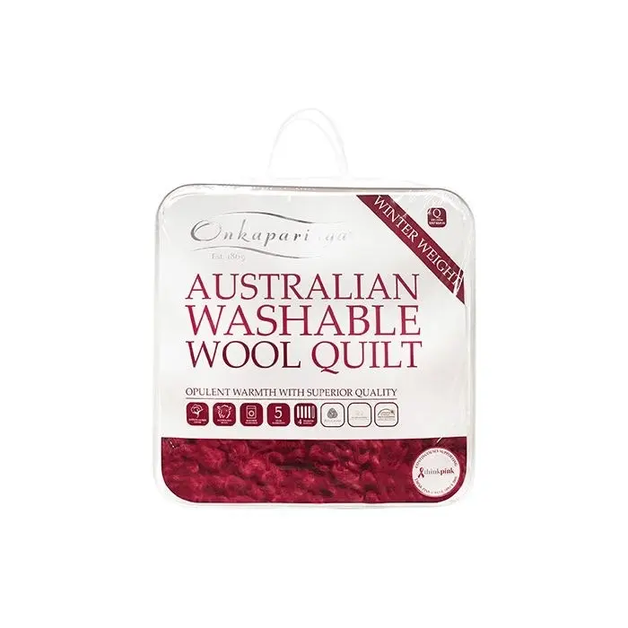 Onkaparinga Australian Washable Wool Quilt Winter Weight