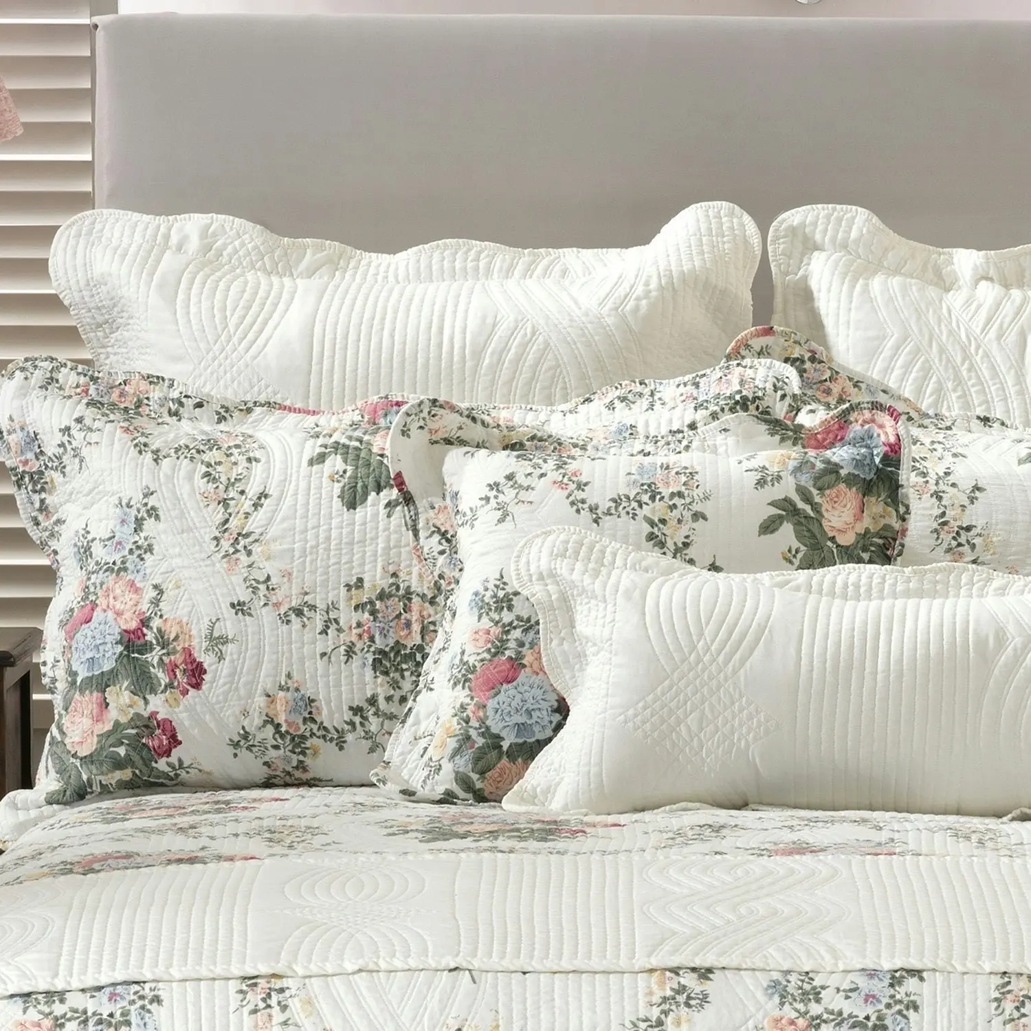 Bianca Bedding ROSEDALE BEDSPREAD SET GREEN