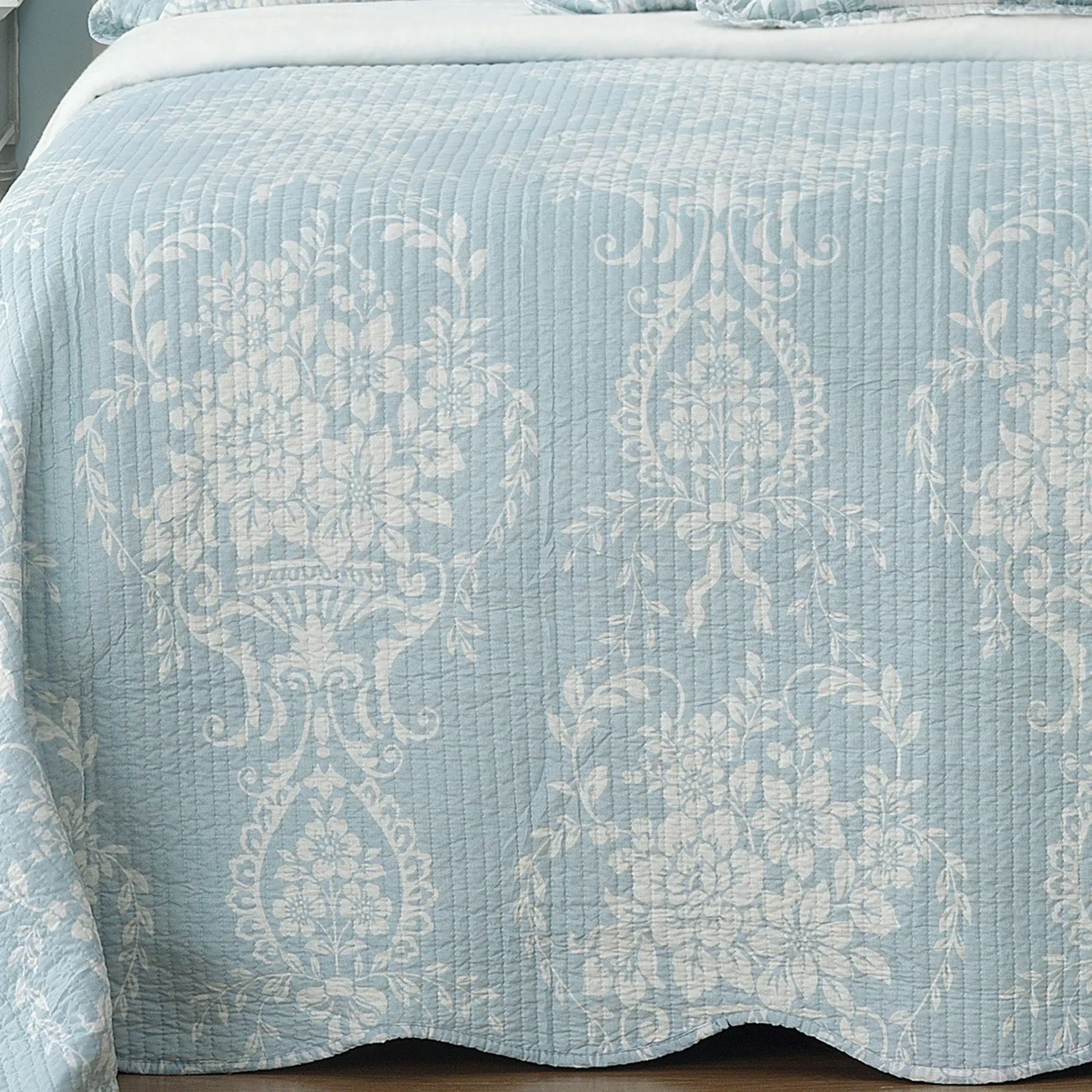 Bianca Bedding FLORENCE BEDSPREAD SET BLUE