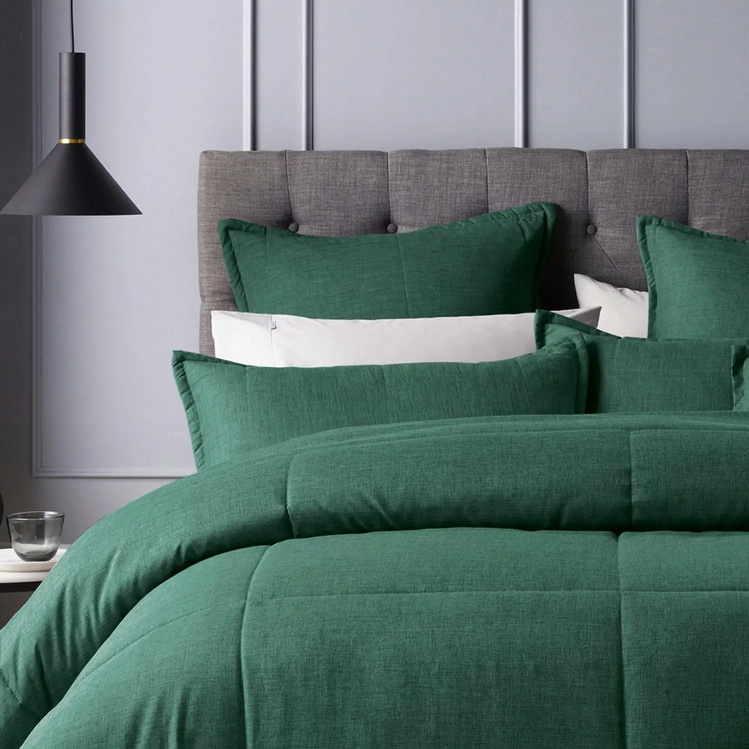 Bianca Bedding Maynard Green Comforter Set