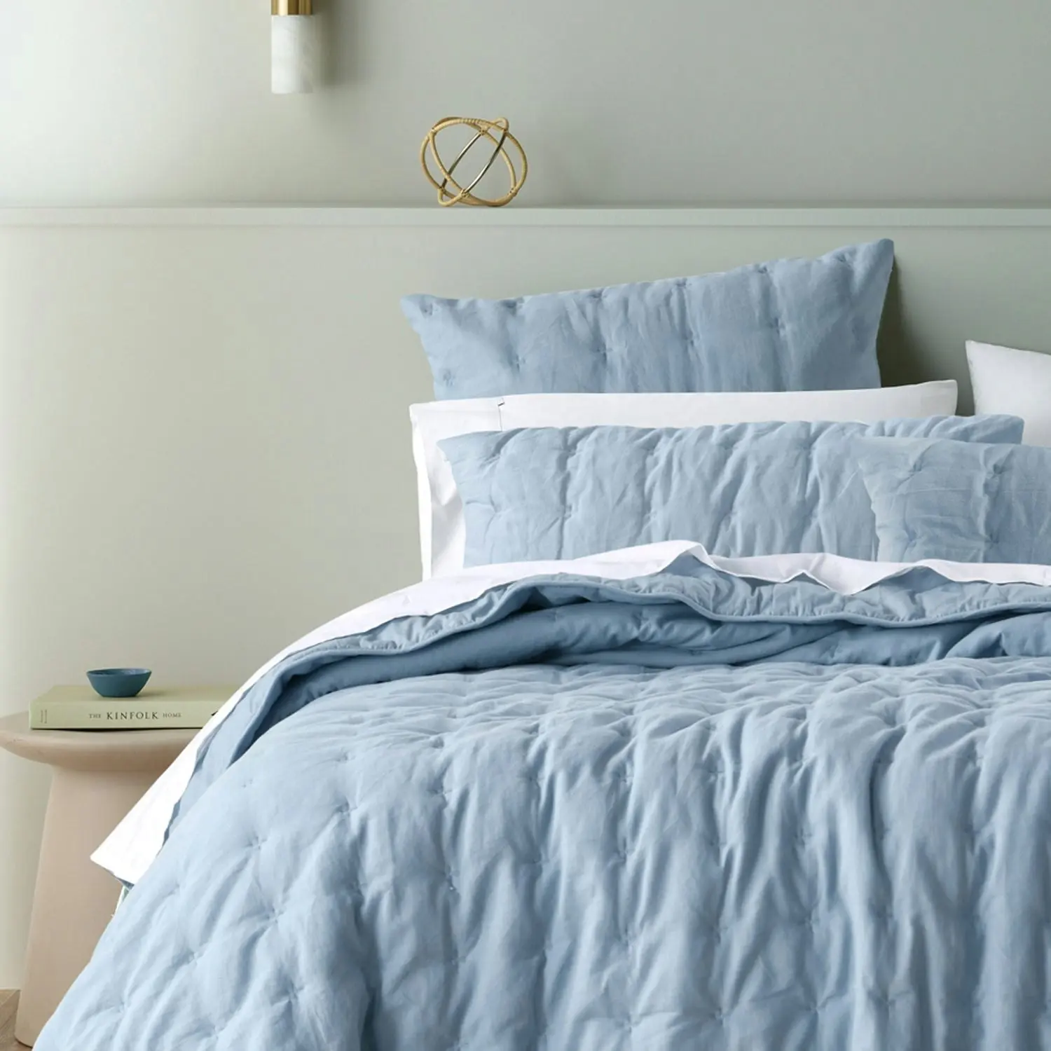 Bianca Bedding Langston Blue Comforter Set