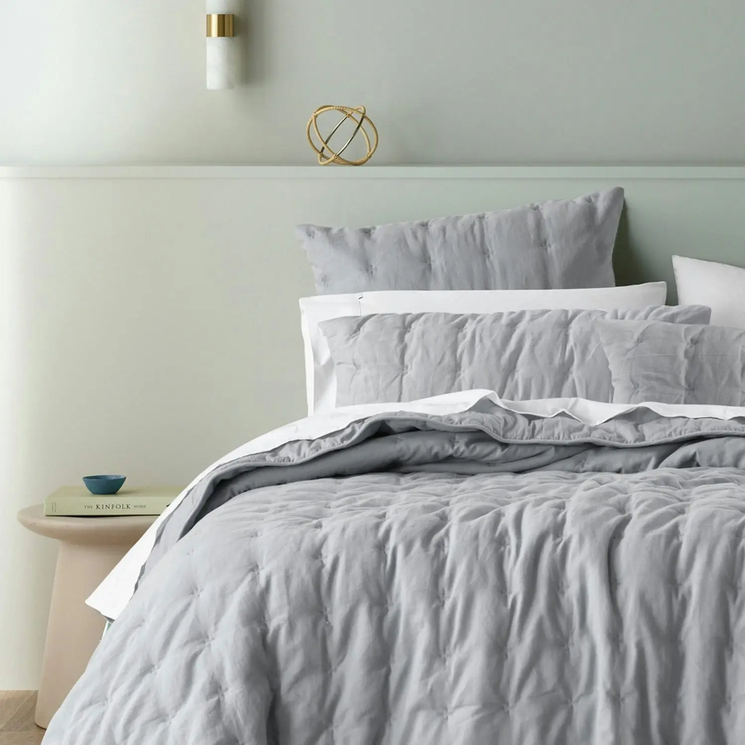 Bianca Bedding Langston Silver Comforter Set