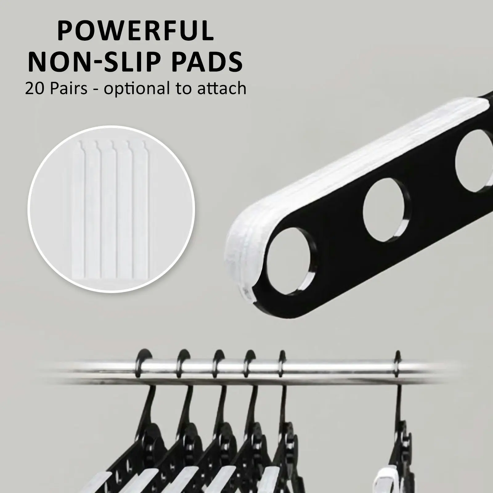 50X Wing Plus Hangers - BLACK