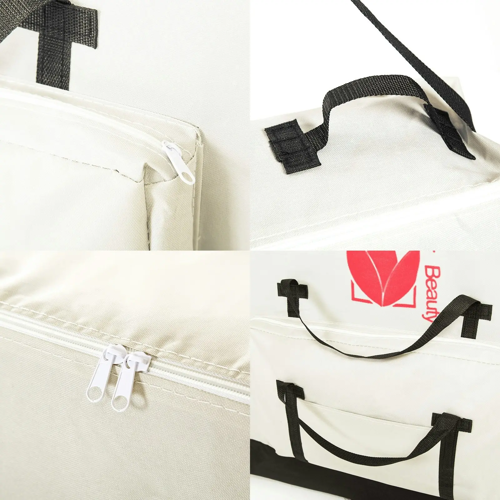 75cm Delux Wheeled Massage Table Carry Bag - WHITE