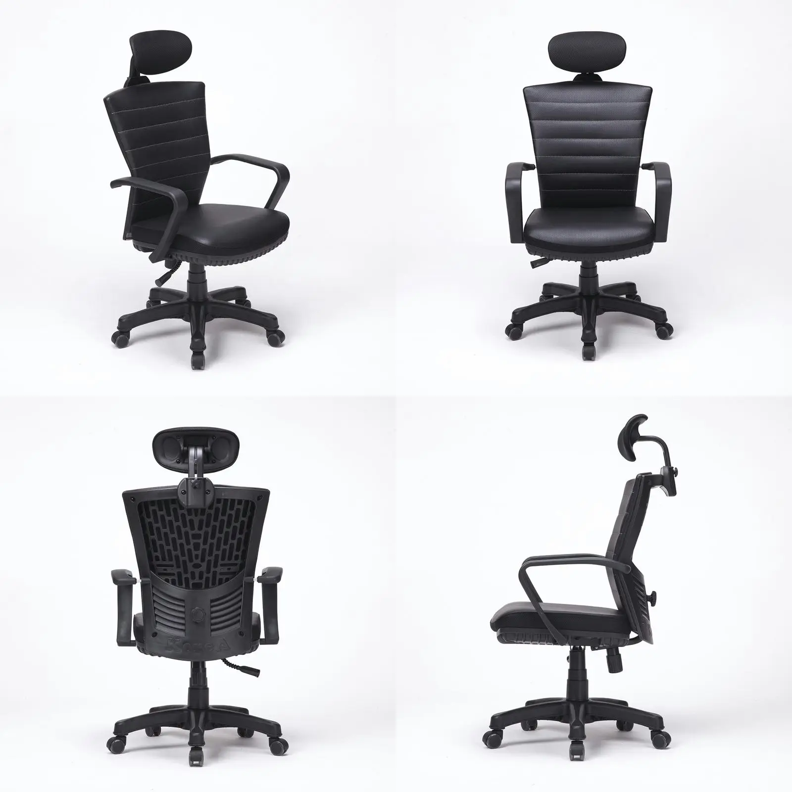 Korean Office Chair COZY - BLACK