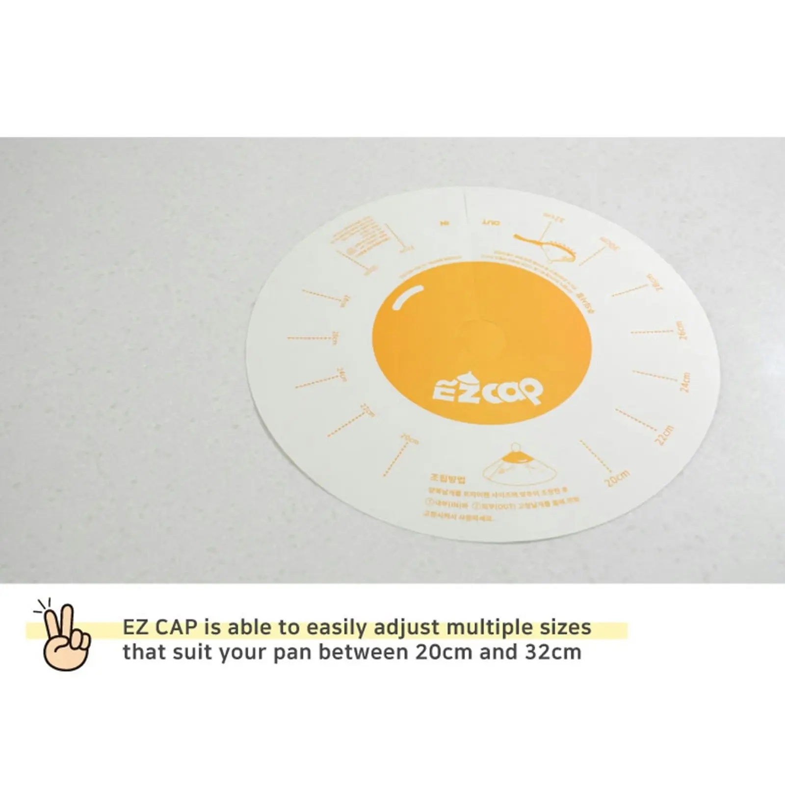 100X EZ CAP Paper Lid for Frypan Disposable