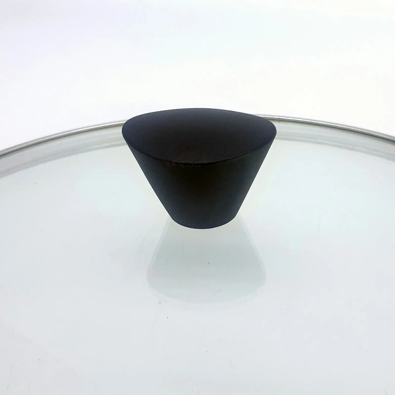 Koman Glass Lid with Bakelite Handle - 26cm