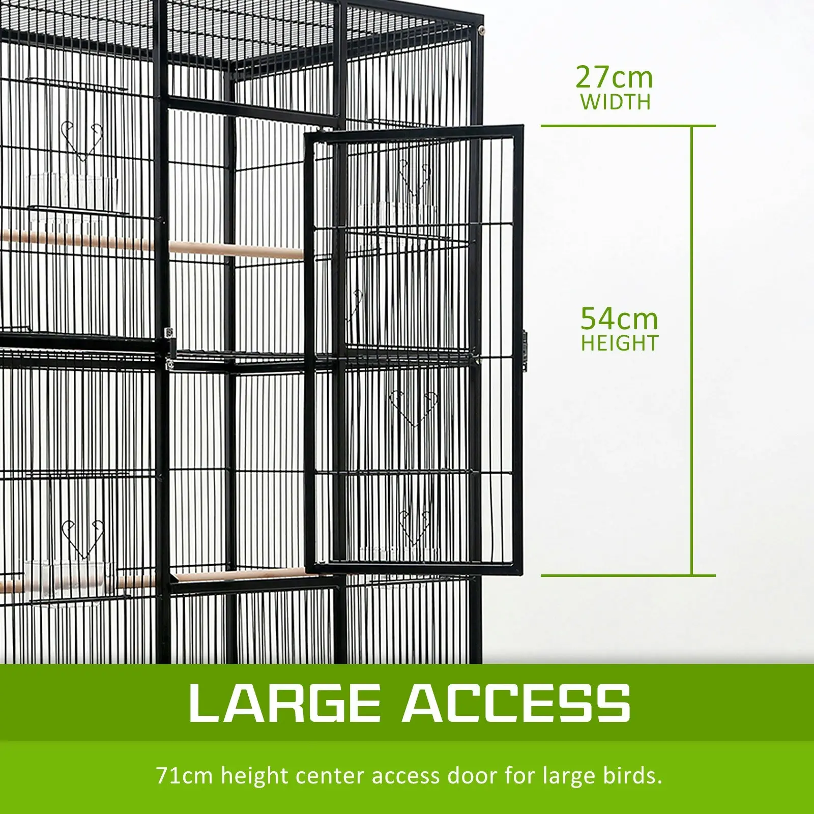 137cm Bird Cage Parrot Aviary MELODY