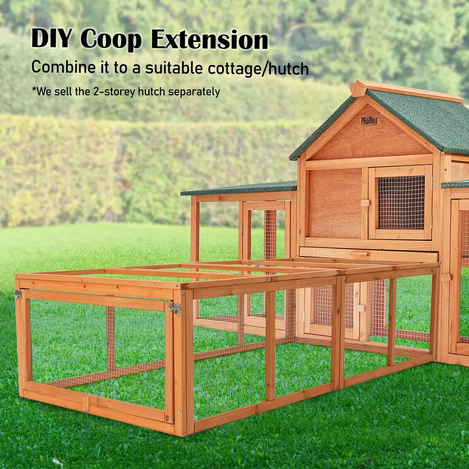 Chicken Coop Rabbit Hutch RUNEY