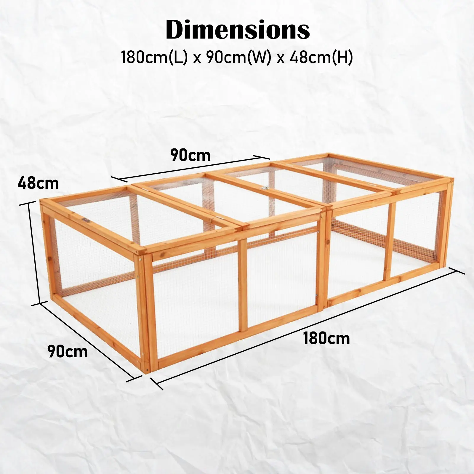 Chicken Coop Rabbit Hutch RUNEY