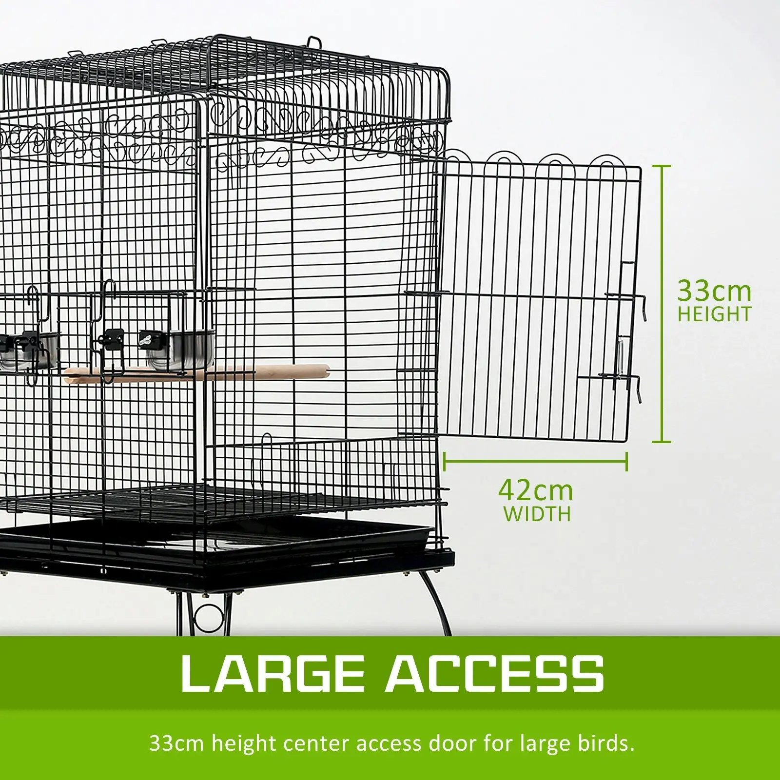 145cm Bird Cage Parrot Aviary ALTO