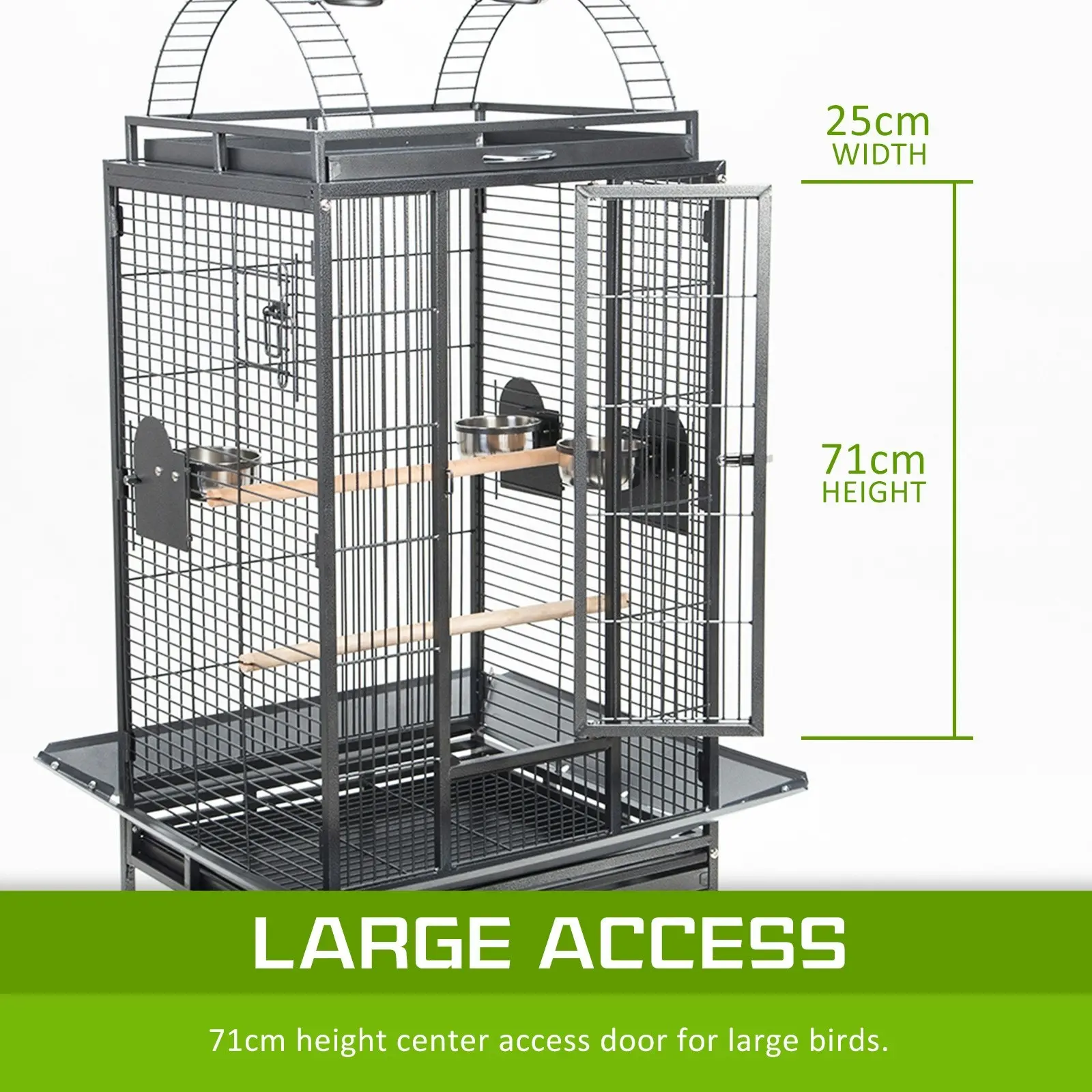 203cm Bird Cage Parrot Aviary TENOR