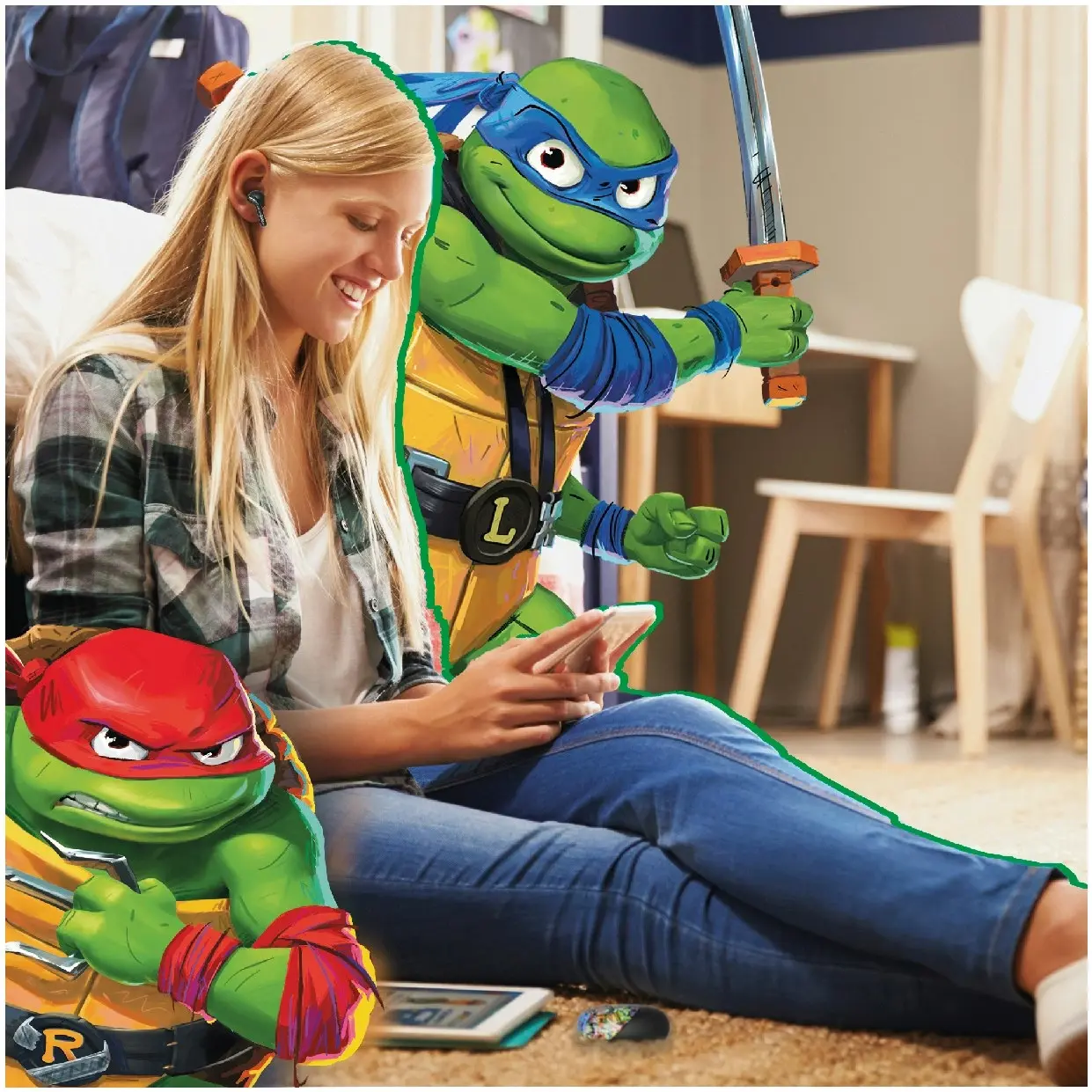 TMNT Bluetooth TWS Earbuds - Superior Sound & Noise Cancelling