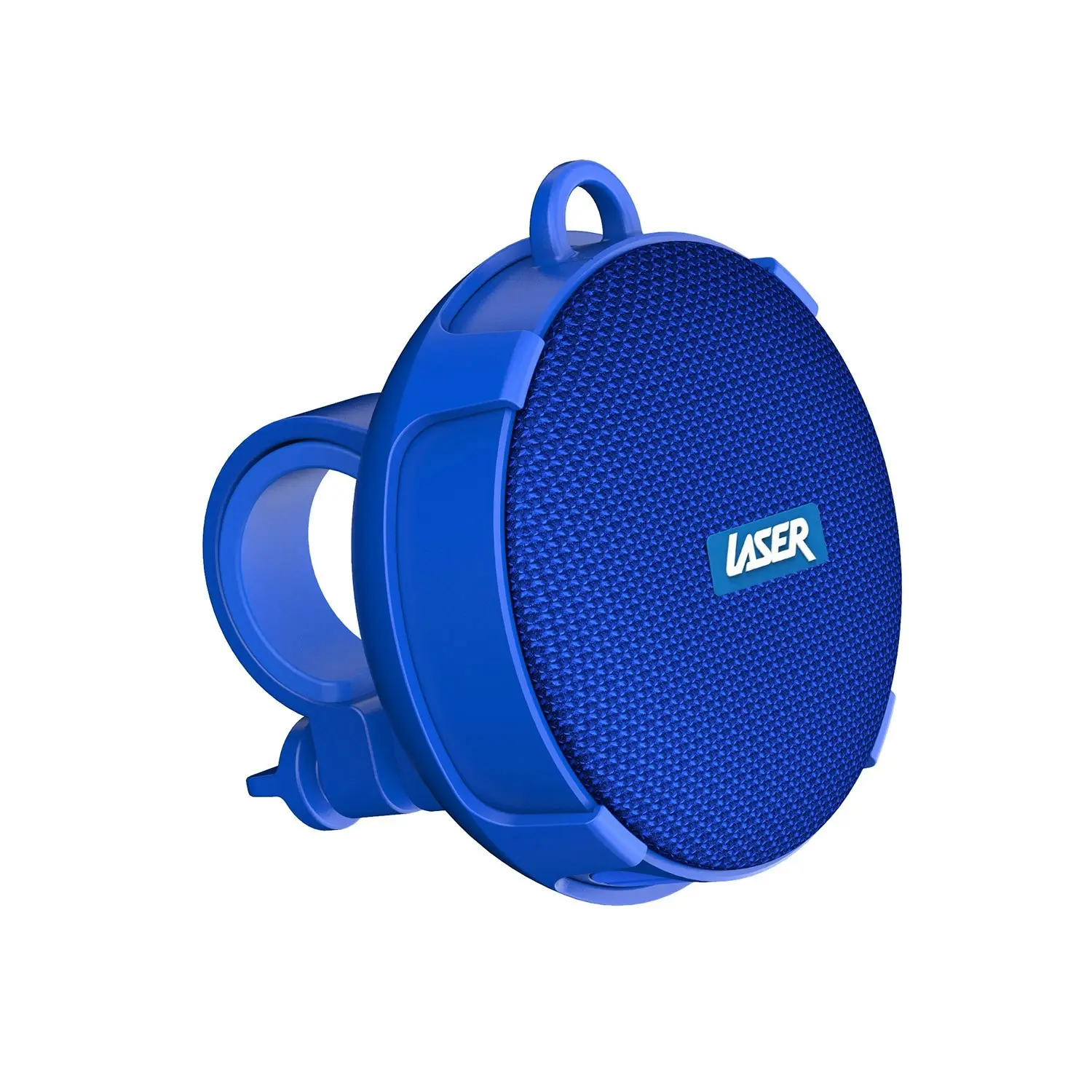 Portable Outdoor Bluetooth Speaker with Bicycle Mount Blue IP66 Rating 10H Batt.