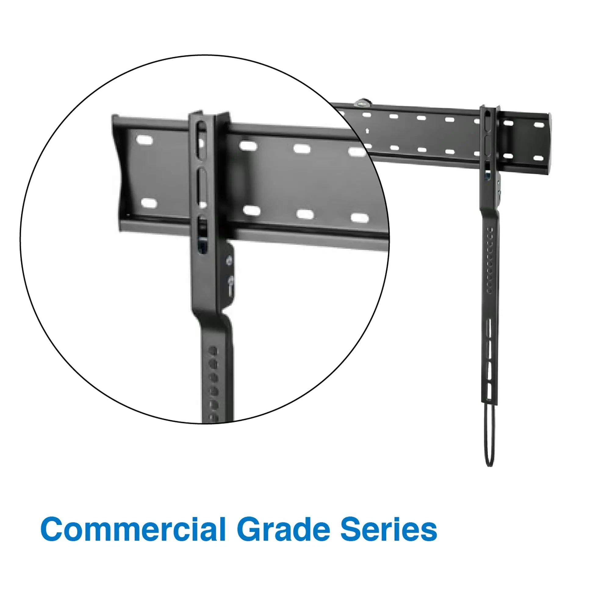 Laser Ultra Slim Fixed Wall Mount for TVs (43-80", 40kg) - Space Saving Secure