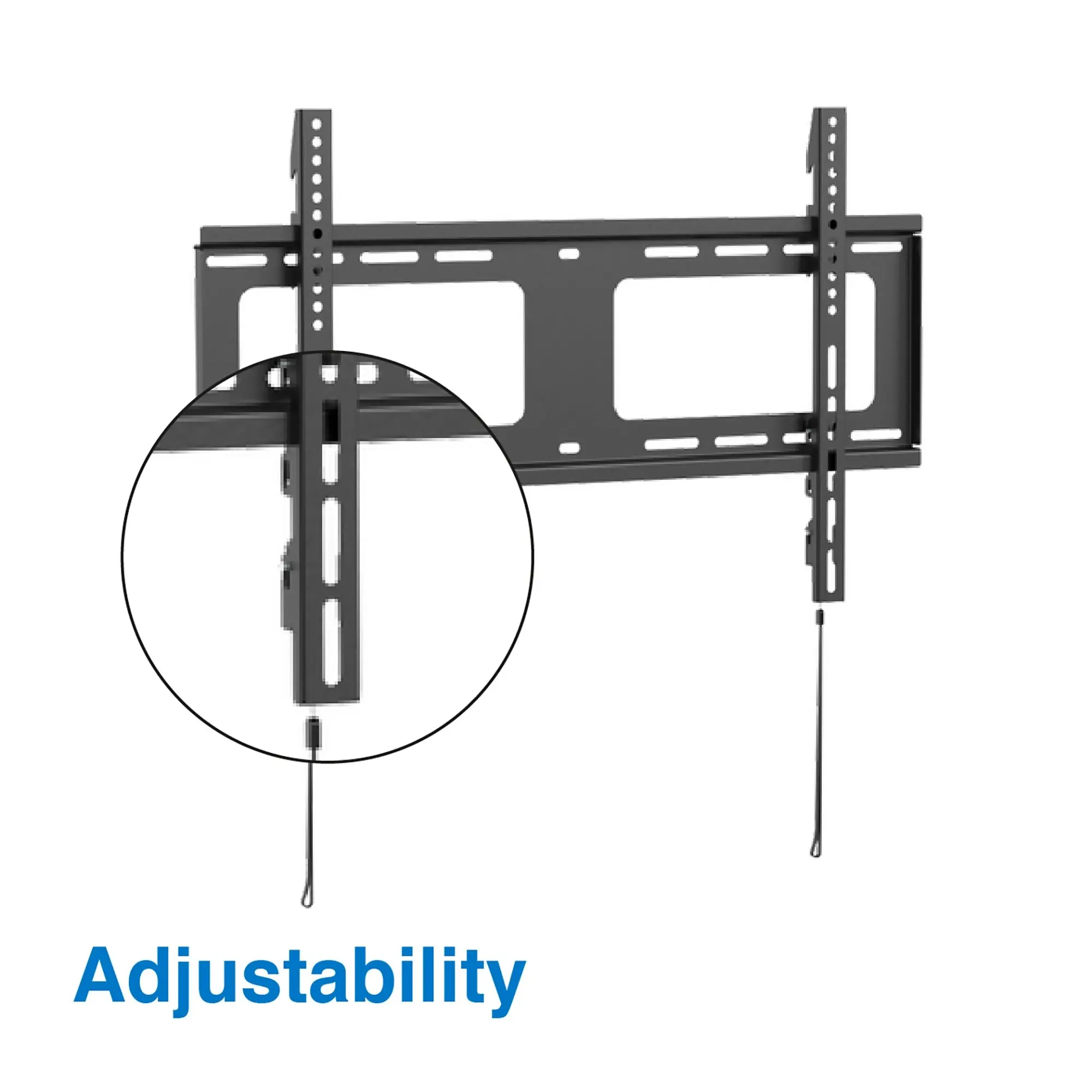 Laser Ultra Slim TV Wall Mount for 37 - 80in Screens - Supports up to 80kg