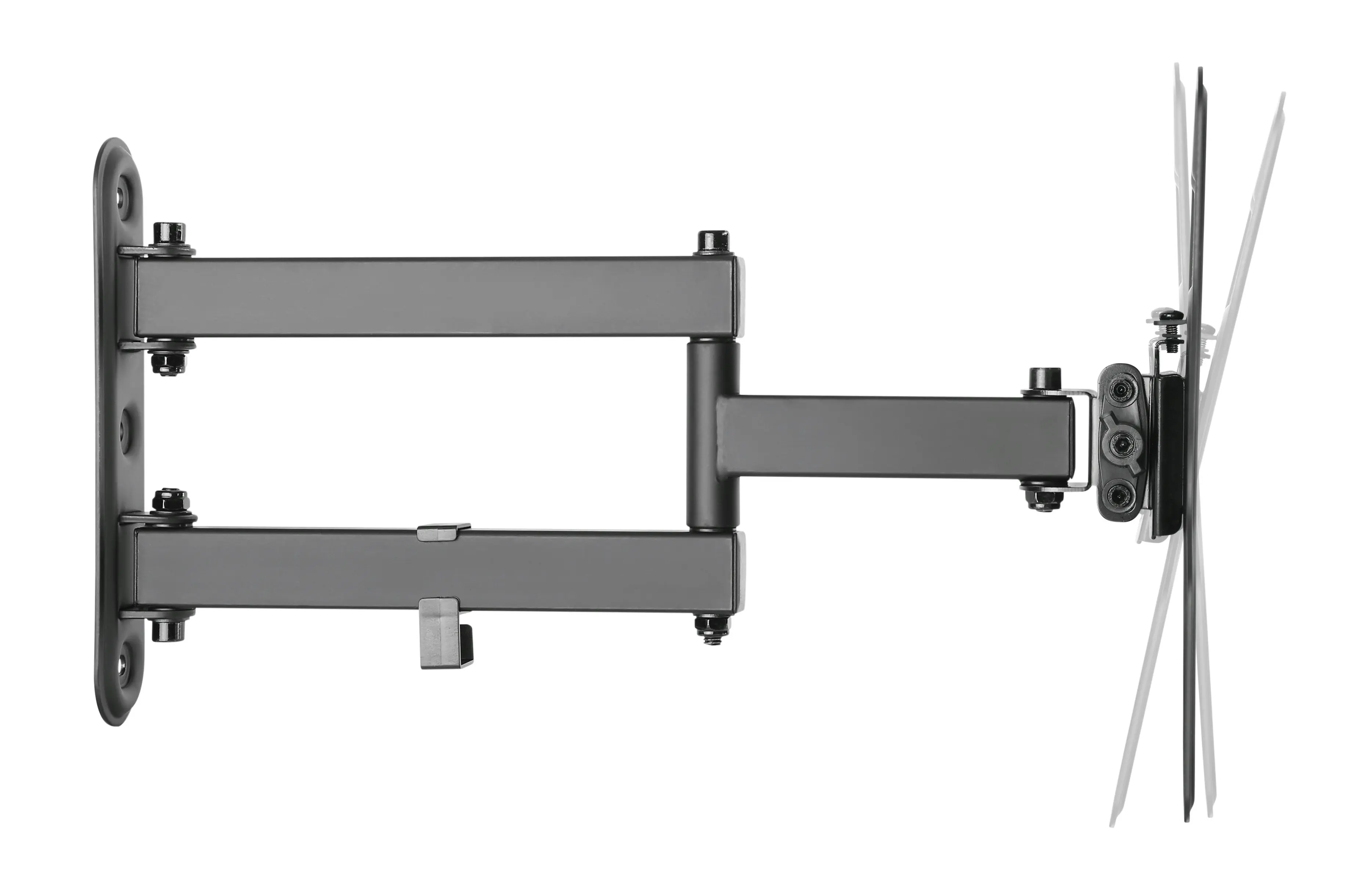 Laser Full-Motion TV Wall Mount 23-42" Panels - Sturdy, Swivel & Tilt, VESA