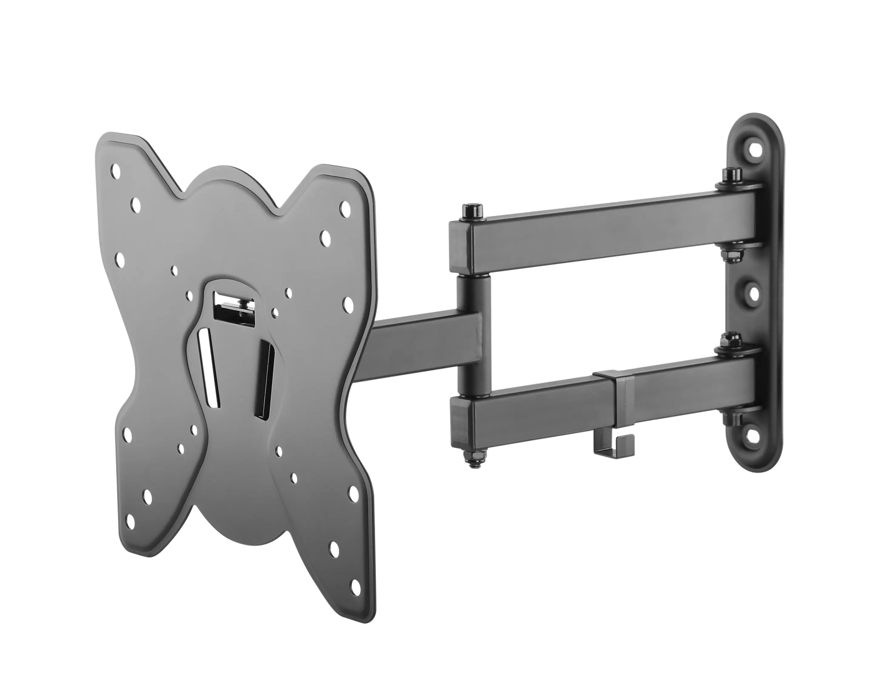 Laser Full-Motion TV Wall Mount 23-42" Panels - Sturdy, Swivel & Tilt, VESA