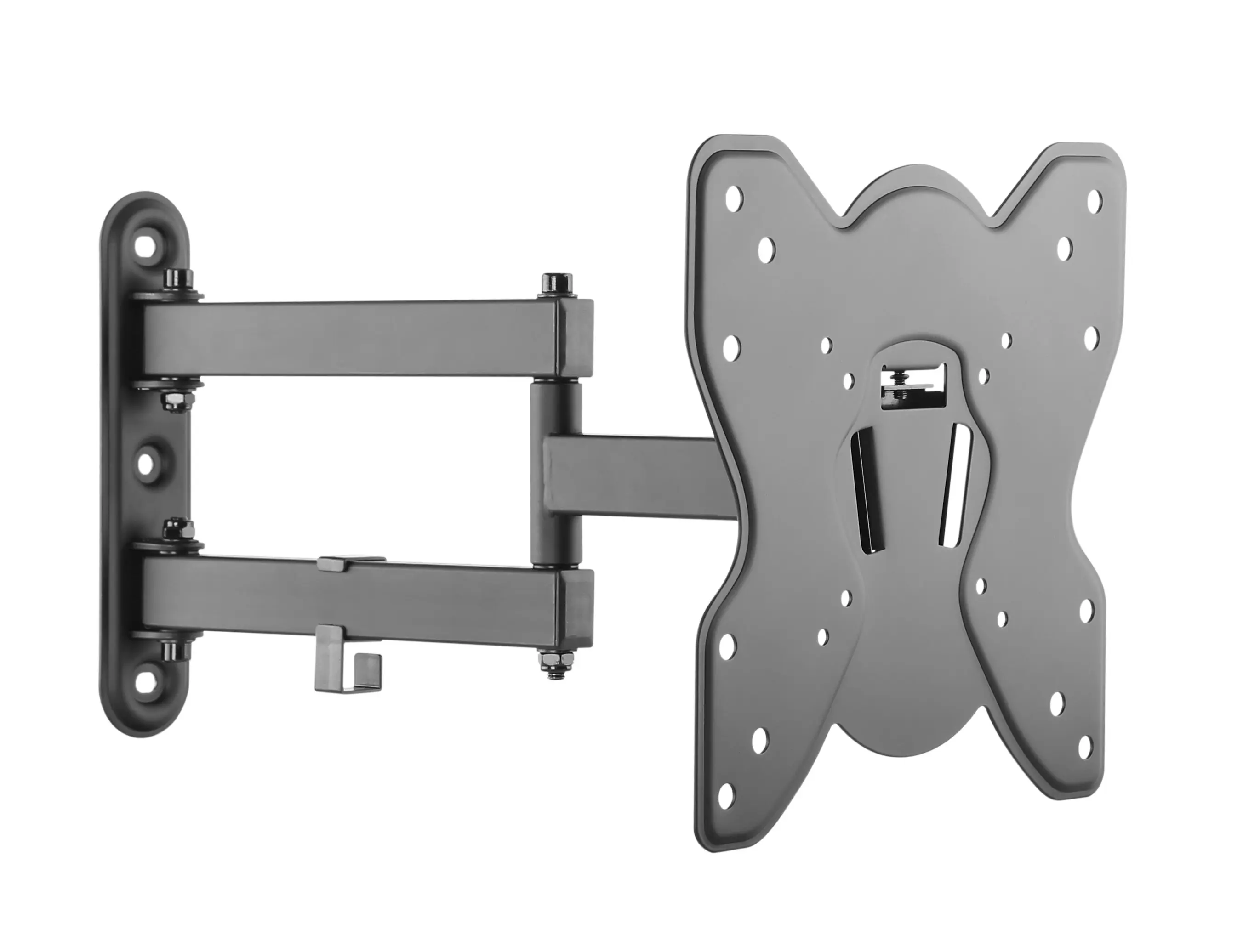 Laser Full-Motion TV Wall Mount 23-42" Panels - Sturdy, Swivel & Tilt, VESA